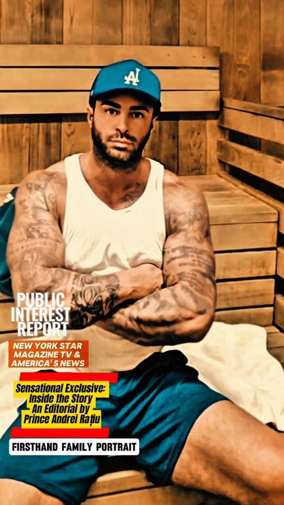 Carmine Gotti Agnello Jr athletic build tank top tattoos Dodgers cap exclusive by Prince Andrei Ratiu